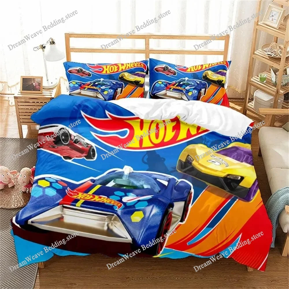 

Monster Truck Hot Wheel 3D Printed Duvet Cover Pillowcase Bedding Set Twin Full Queen King Size for Bedroom Decor Home Textiles