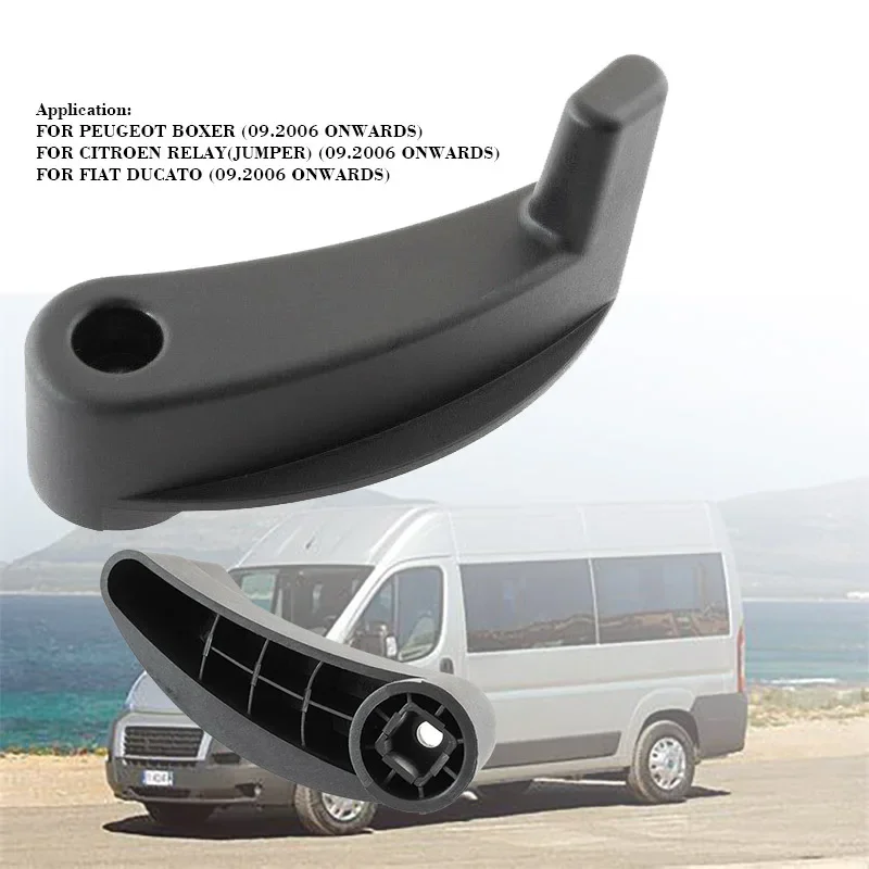 Car Rear Left Inside Door Handle for Fiat Ducato for Peugeot Boxer for Citroen Relay 2006- 53282489 735471000 735536268