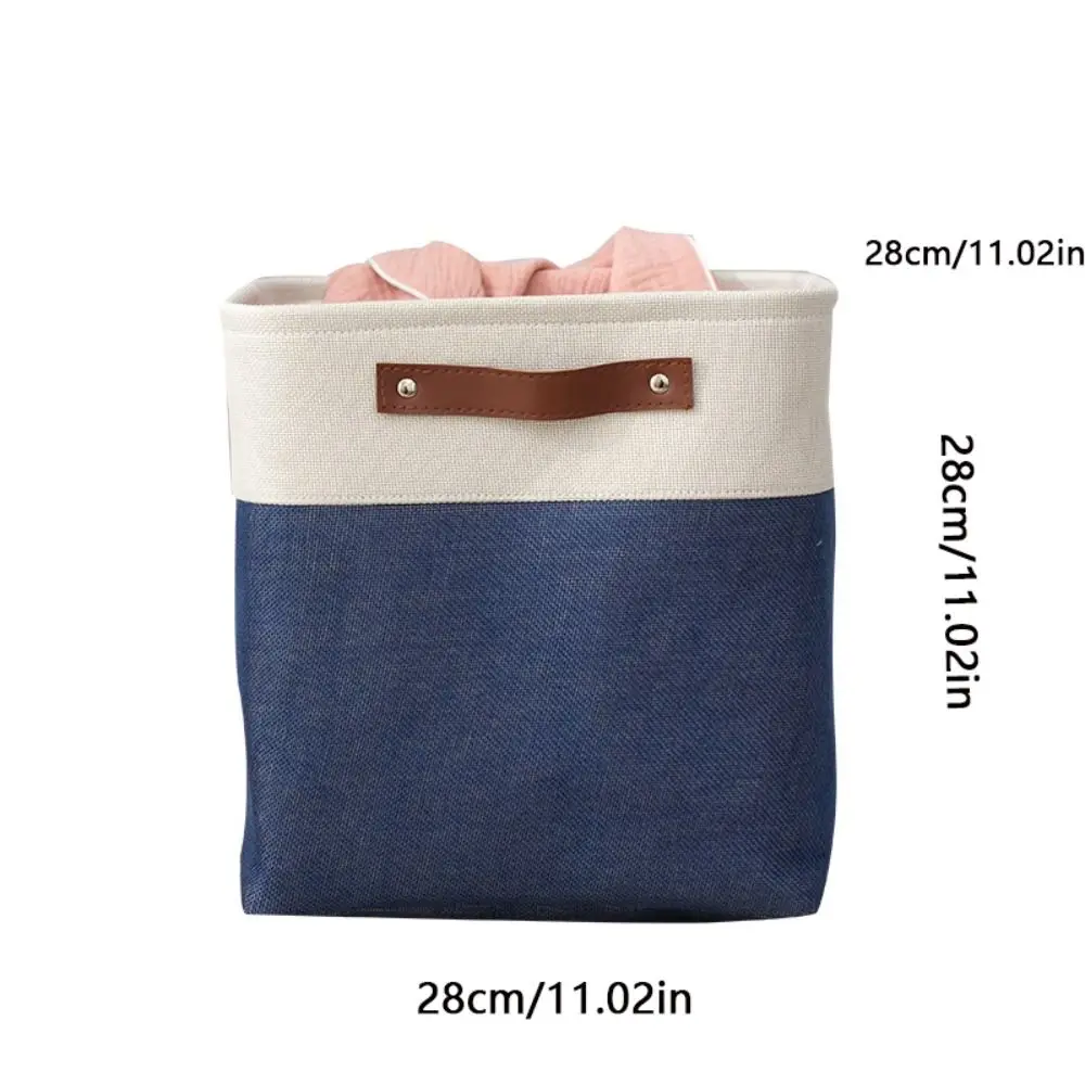 Large Capacity Laundry Basket Dirty Clothes Basket Fabric Laundry Basket Folding Storage Basket Household Storage Box Portable