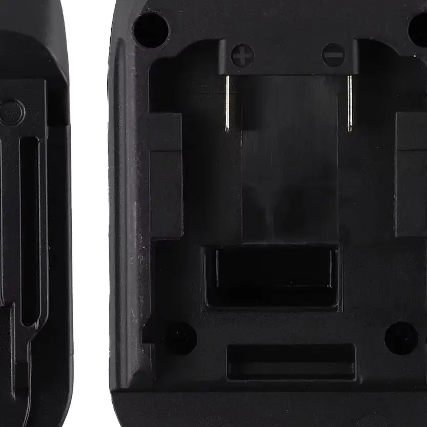 DM18M Battery Adapter Converter For DCB200 To BL1830 18V 20V Power Tool With USB Port Charging Black Plastic