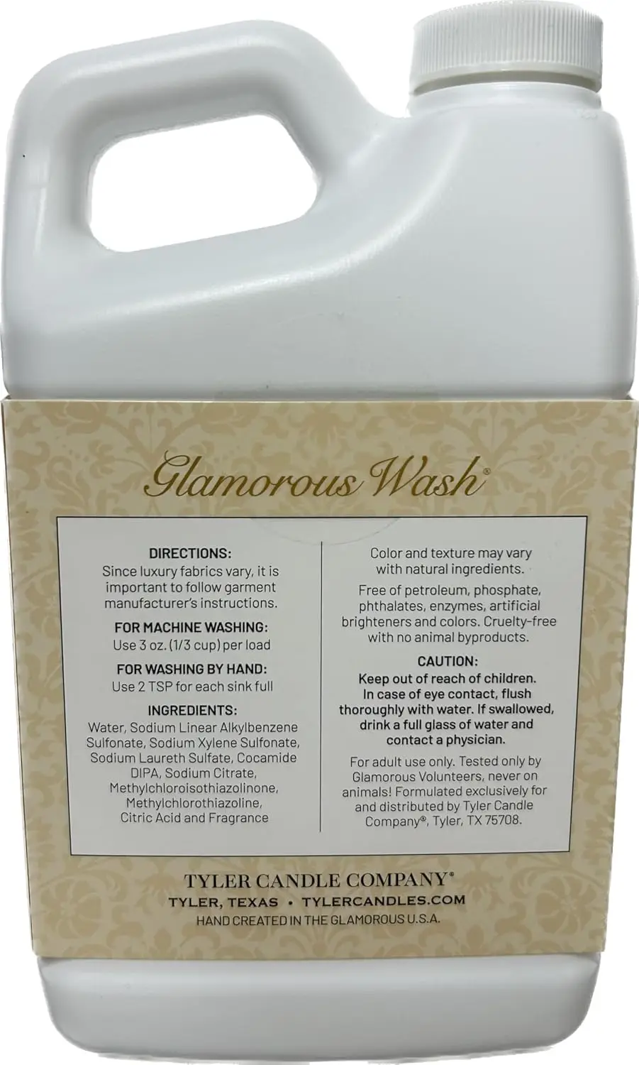 Liquid Laundry Detergent for Delicates with Lasting Freshness, 32 FL Oz (0.95L) HE Safe
