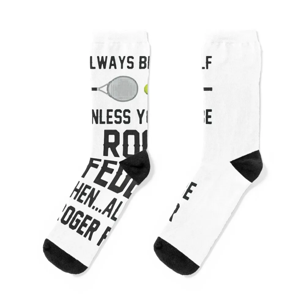 funny figurine<<roger federer roger federer federer, Socks gifts retro Boy Socks Women's
