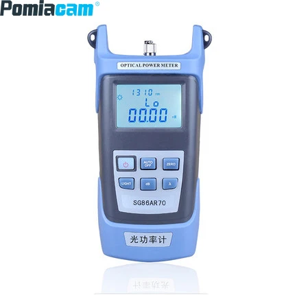 

Fiber Optic Power Meter Equipment Wavelength 800-1700nm Fiber Optic Test Tool Handheld Fiber Optic Power Meter