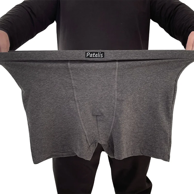 

Набор из мужских хлопковых боксеров 1/2/3, большие размеры для нижнего белья большого размера 95–220 кг, высокое качество 0XL-8XL