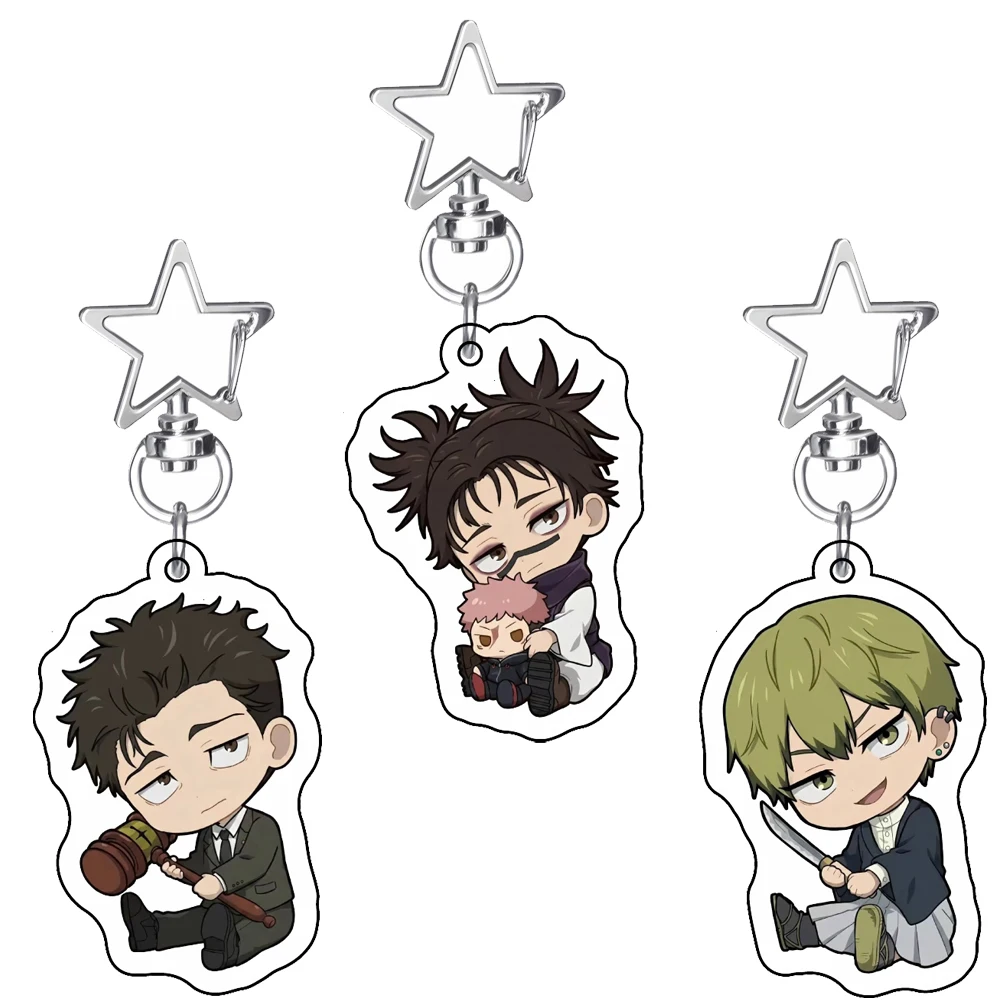 Schlüsselanhänger für Jujutsu Kaisen NAOYA ZENIN, Acryl-Schlüsselanhänger, stilvoller Taschenanhänger, Geschenke für Freunde und Anime-Enthusiasten, Sammlerstück