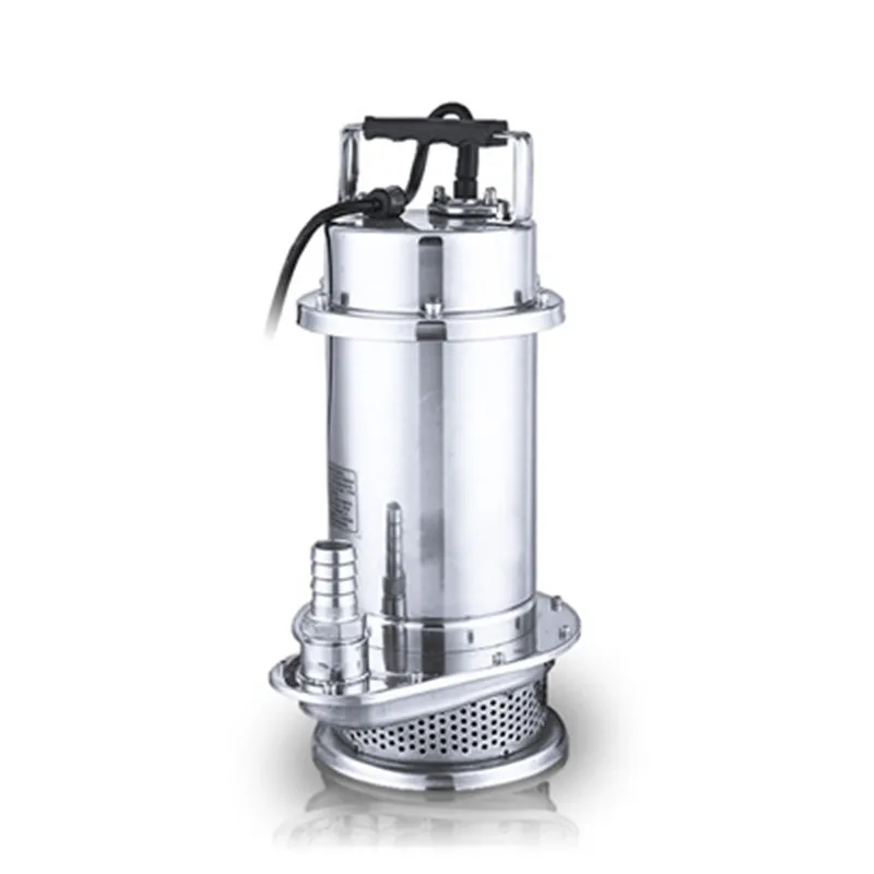 

water pump All 304 stainless steel clear water submersible electric pump Household single-phase 220V automatic water pump