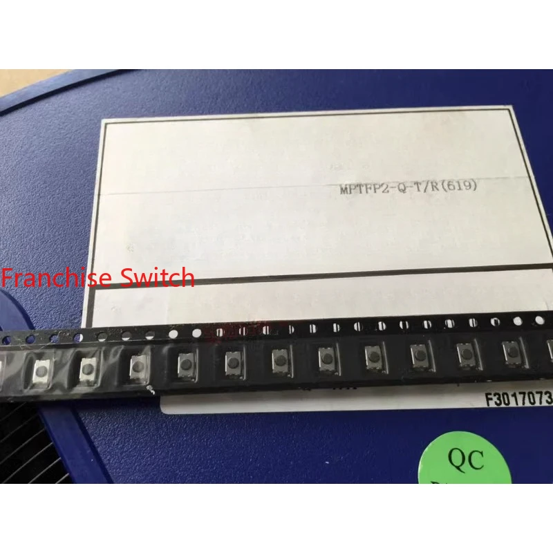 100PCS SW-PB MPTFP2-Q-T/R B3F-1022 EVQPC205K DTSA-63R-V MSS3N-Q-T/R Switch