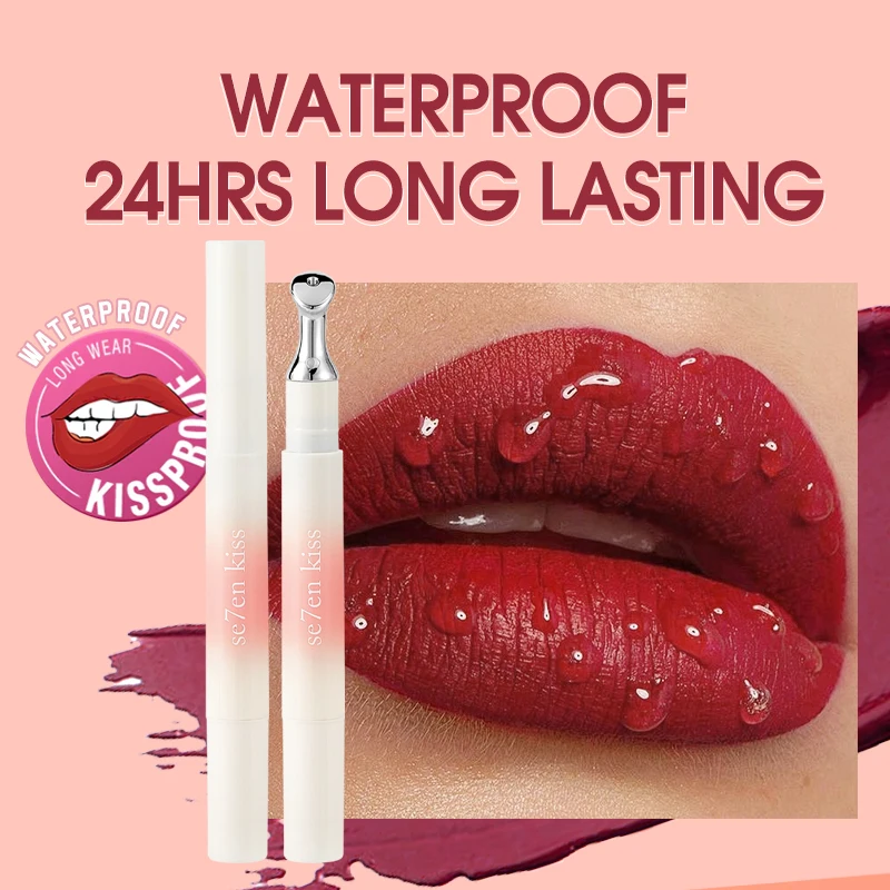 Fluwelen zachte matte lipglazuur make-up Waterdichte langdurige hydraterende lippenstift Non-transfer lippenstiften Make-up cosmetica
