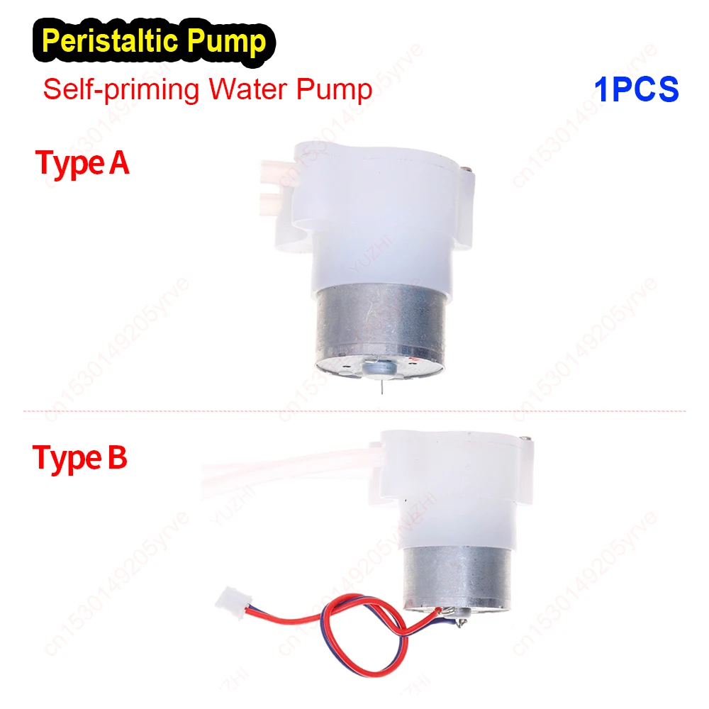 Mini Peristaltic Pump DC 5V 6V 2.14W Water Pump Micro 24mm Peristaltic Pump for Laboratory Research Process Control