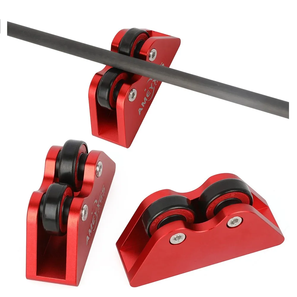 

2pcs Archery Measuring Arrow Straightness Aluminum Alloy Durable Selector Shaft Portable Tool Bows Training Practice Accessory