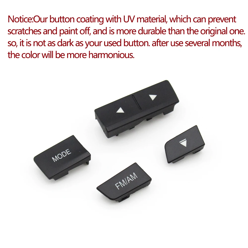 For BMW M3 M4 F20 F21 F22 F30 F32 F35 F34 F36 F45 F46 Car Front Dashboard Radio CD Player Digit Button Switch Buttons Cover Trim