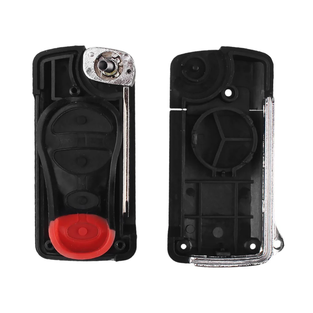 KEYYOU – coque de clé à distance pour voiture, 3 ou 4 boutons, pour Chrysler, Voyager, Cruiser, Dodge Ram, Dakota, Jeep Cherokee