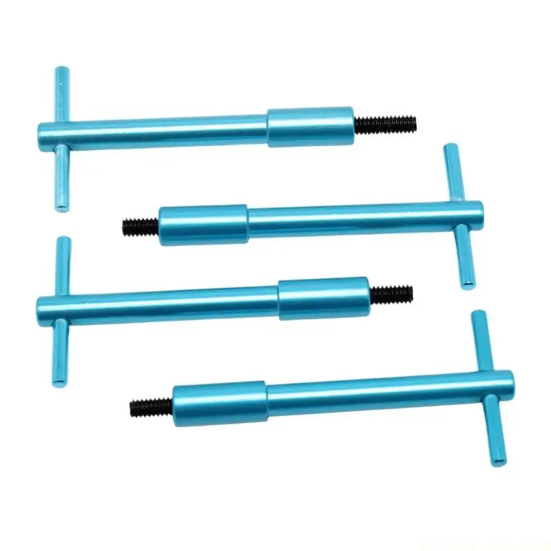 

J0MA Heavy Duty Valves Cover Nut Bolt T Design T-Bar Valves Cover Hold Down for BBC Prevents Oil Leakage