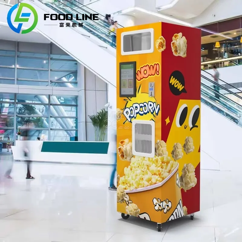 

Two Flavors Fully Automatic Popular Machine Fashion Hot-Selling Machine for Popcorn Making