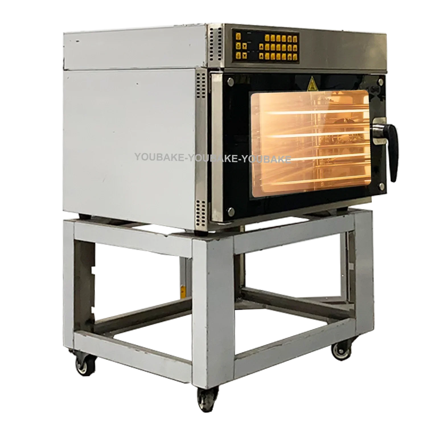 Hot Sale Bakery Equipment Catering Kitchen Equipment Commercial Gas Convection Oven 4 trays Pizza Bread Cake Baking Deck Oven