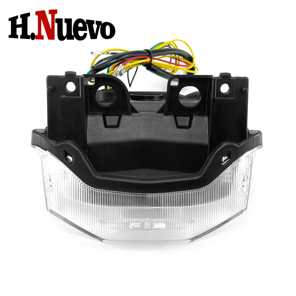 Immagine 5: Luce Posteriore per Moto Compatibile con Yamaha MT-07 MT07, Luce LED Integrata per Freni e Indicatori di Direzione, Accessori 2018-2025