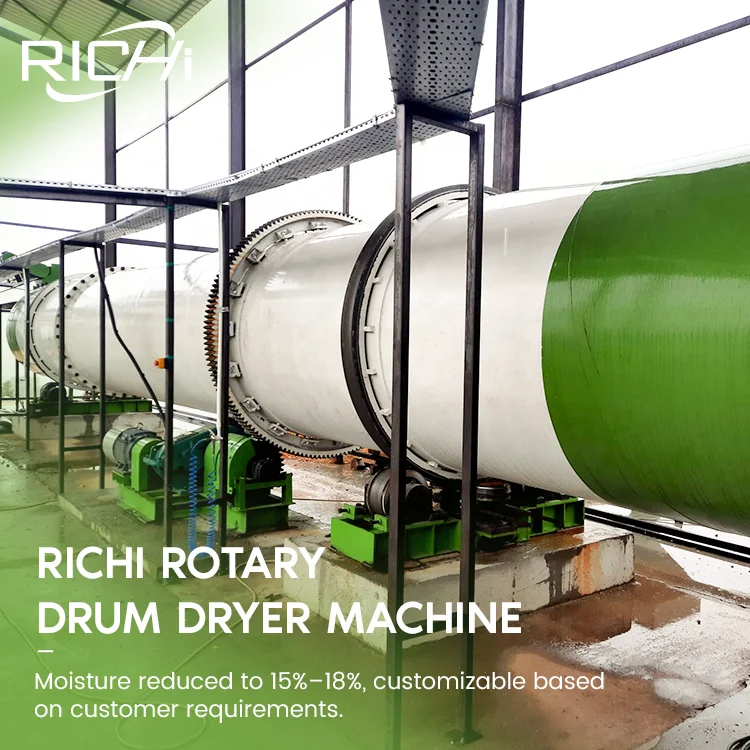 ATV&UTVRICHI Rotary Drum Dryer Fertilizer
