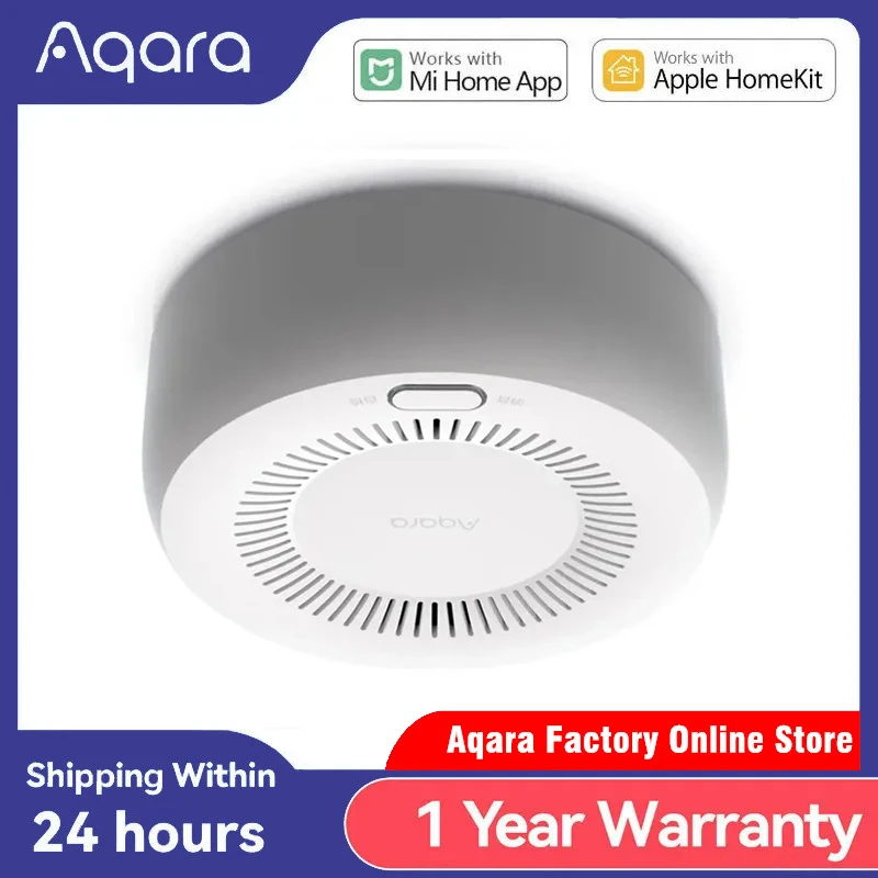 Aqara-오리지널 스마트 가스 경보 감지기, 가스 센서, 주방, 스마트 Zigbee, 무선 화재 센서, Mijia App Homekits 센서와 호환