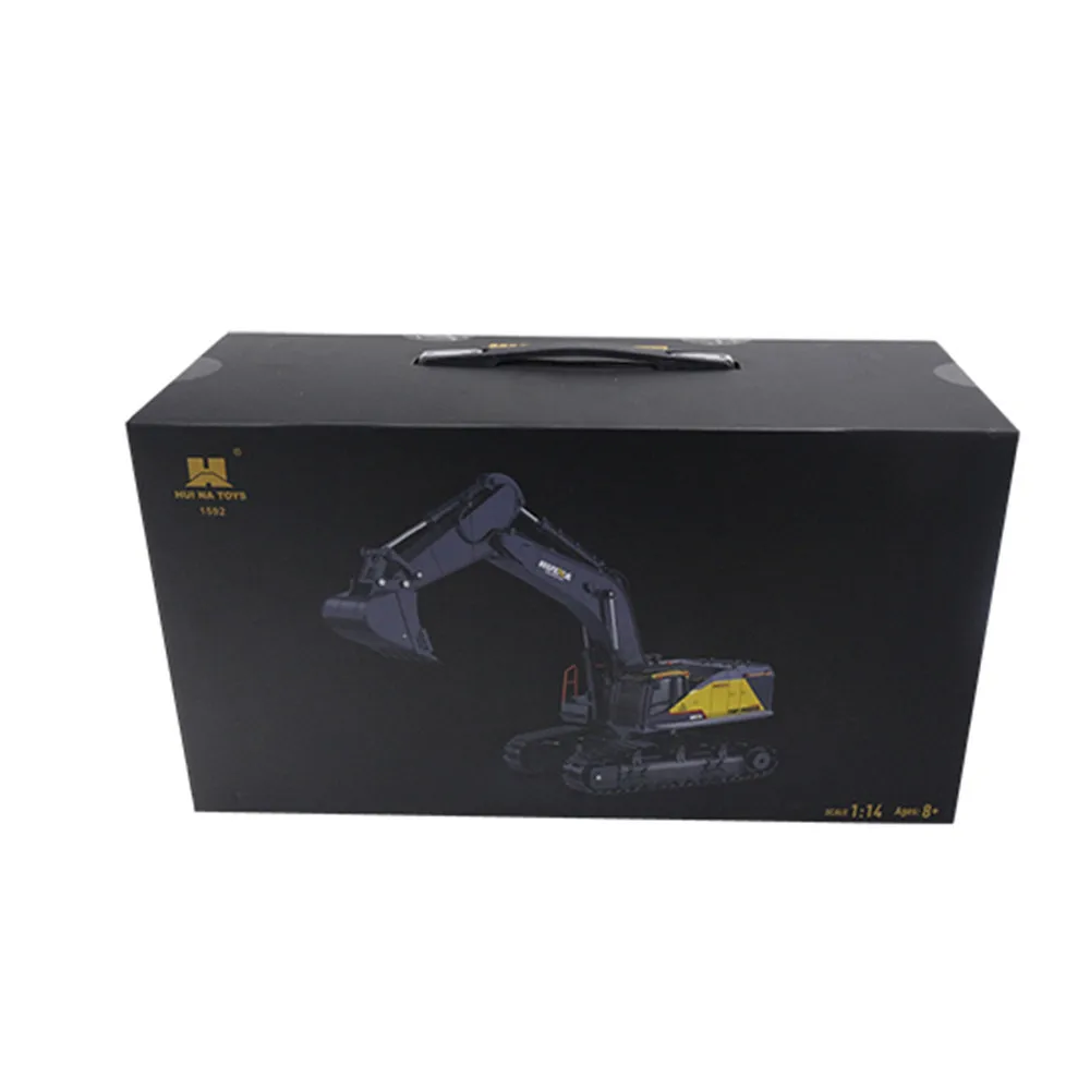 1: 14 Large 22 Channel RC Excavator Alloy Version 2.4g Wireless Large Remote Control Car Engineering Vehicle Excavator Toy