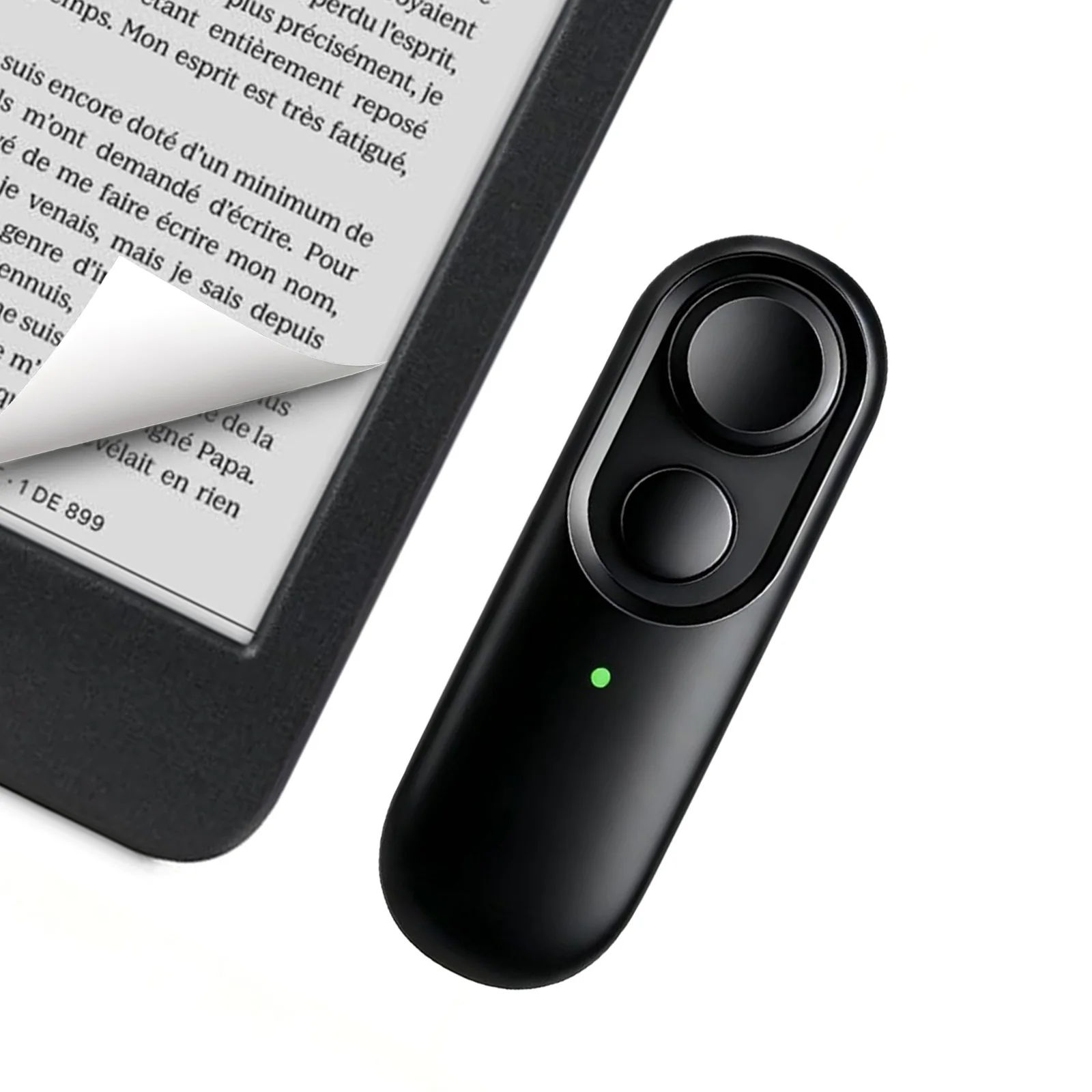BT5.4 Remote Control Page Turner Rechargeable Wireless Page Turn RC Lightweight Silent Pages Turner for Kobo Reading Accessories