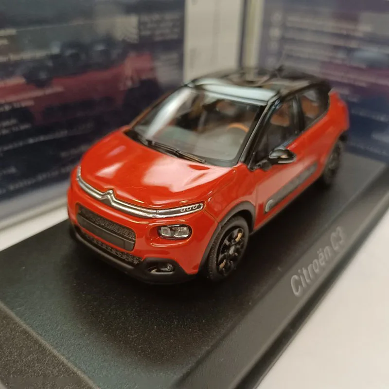 1:43 Scale Citroen C3 SUV Alloy Car Model Decoration