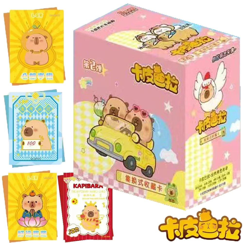 Genuine Capybara Card For Children A Cute And Gentle Little Animal With A Cute Appearance Limited Game Collection Card Kids Toys