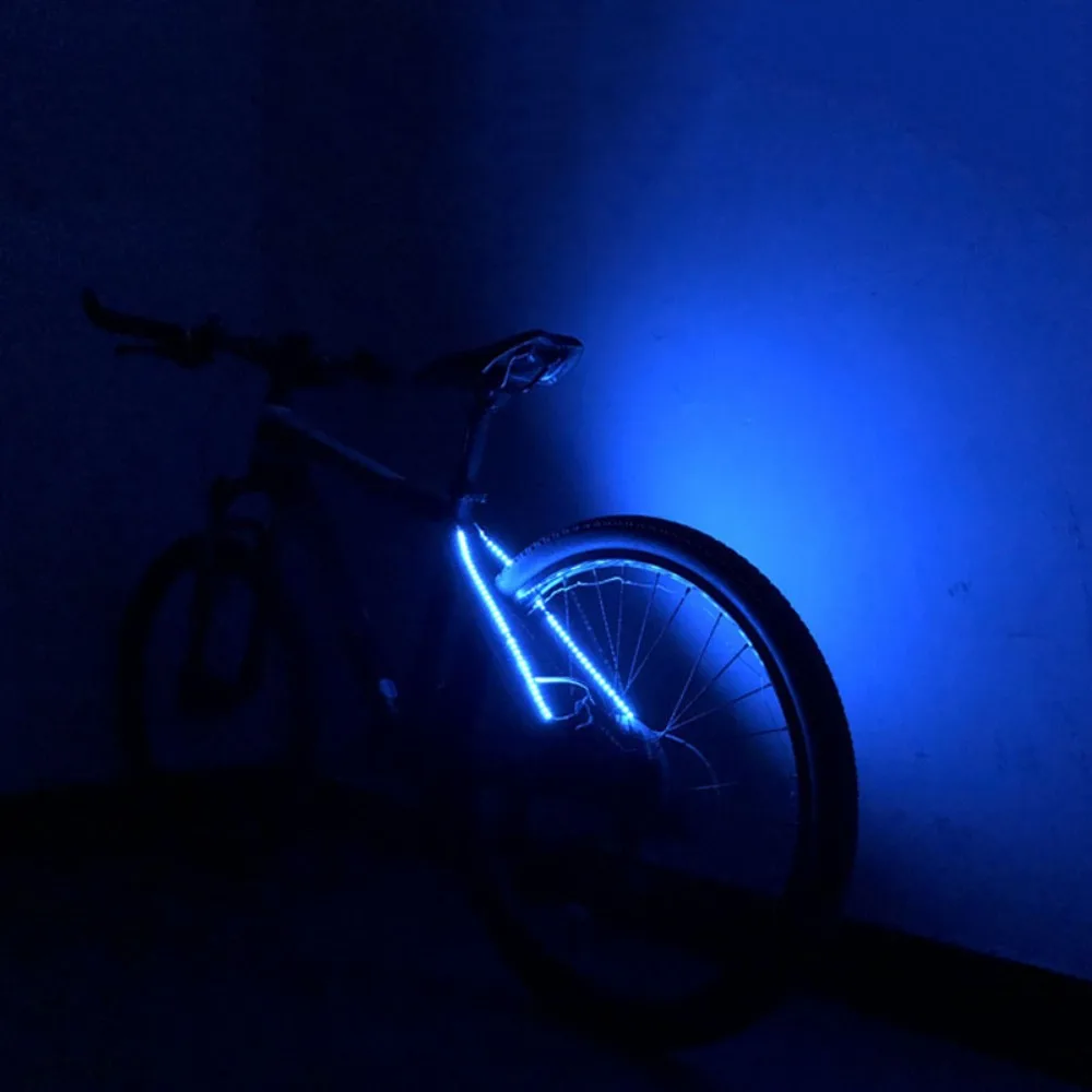 70 LED Bicycle Taillights Flashing Safe Bicycle Decor Light Strip Plastic High Quality Safety Warning Light Cycling Accessories