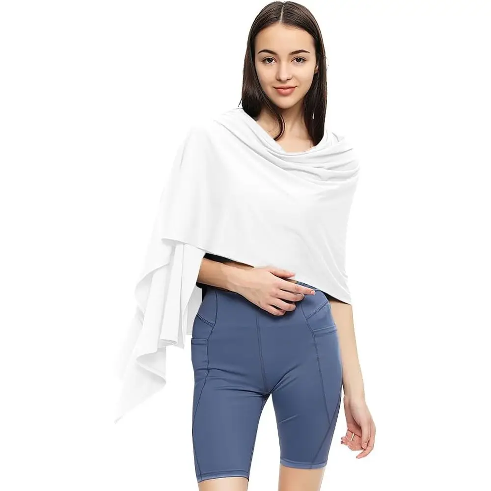 

Солнцезащитная накидка от УФ-излучения UPF 50+ для пляжа и путешествий, летнее охлаждающее покрывало-шарф