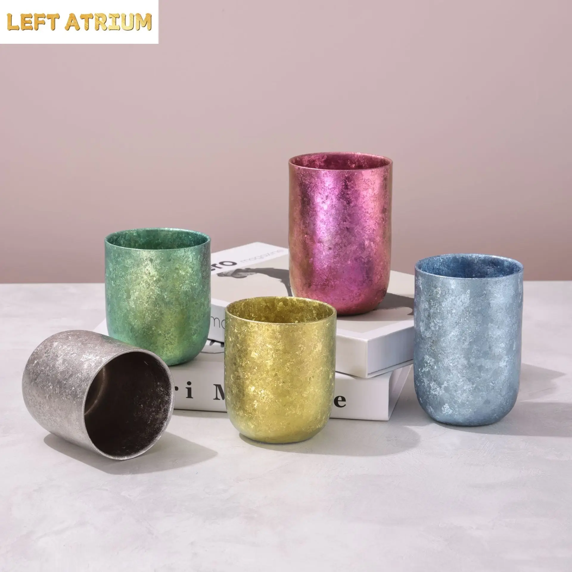 260/360ML Eggshell Cup,Double Layer Pure Titanium,Heat insulation,Anti-scald,Antibacterial And Mildew,Household U-shaped Mug