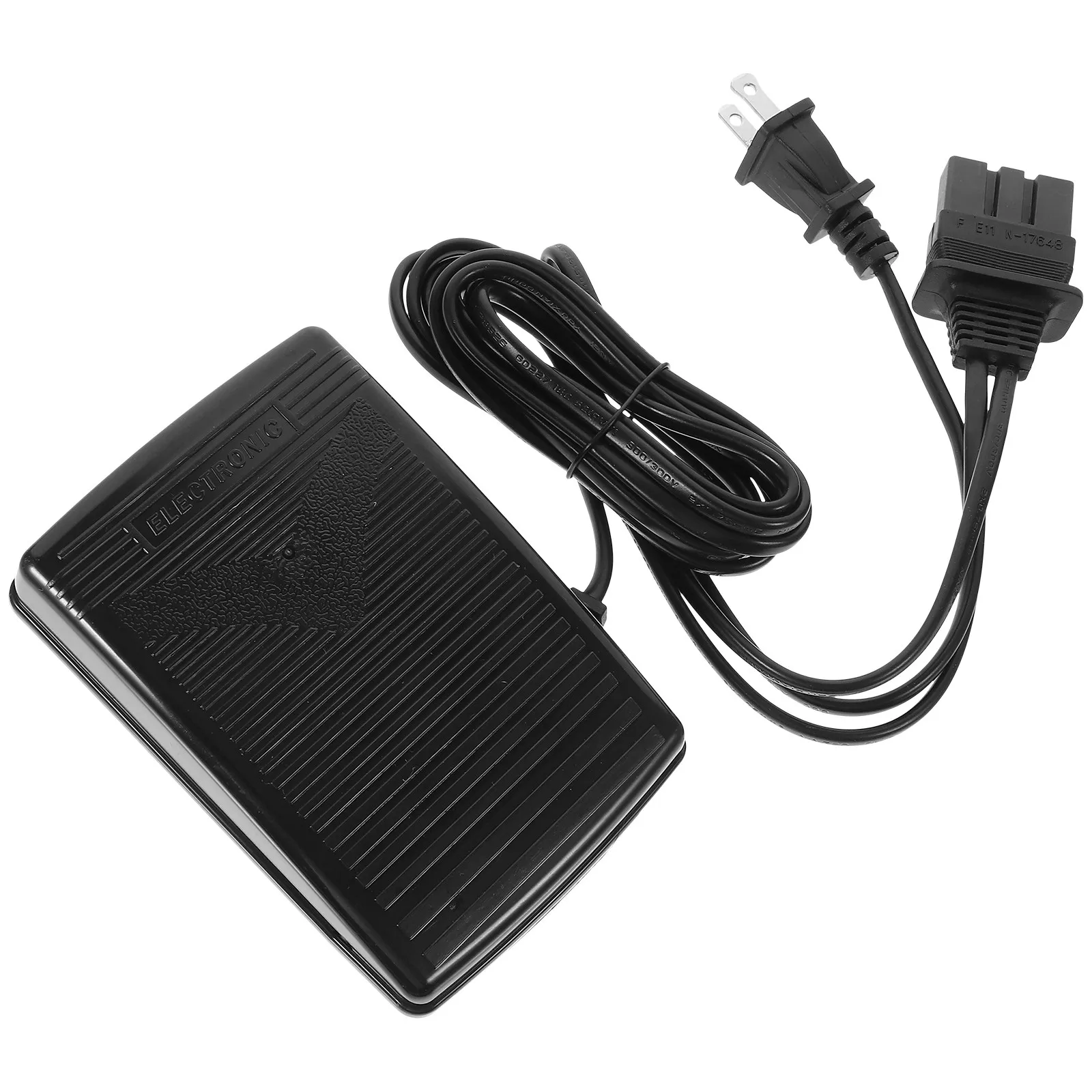 

Sewing Machine Foot Pedal Replacement with Pure Copper Core Wires for Quick Conductivity and Sensitivity ABS Housing Rubber
