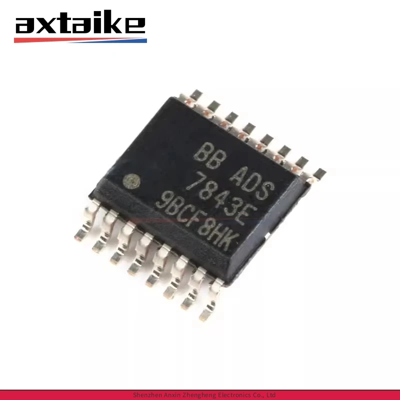 ADS7843E 7843E ADS7843 SSOP-16 Touch Screen Controllers 12-bit Sampling Analog To Digital Converter ADC IC SMD Chip