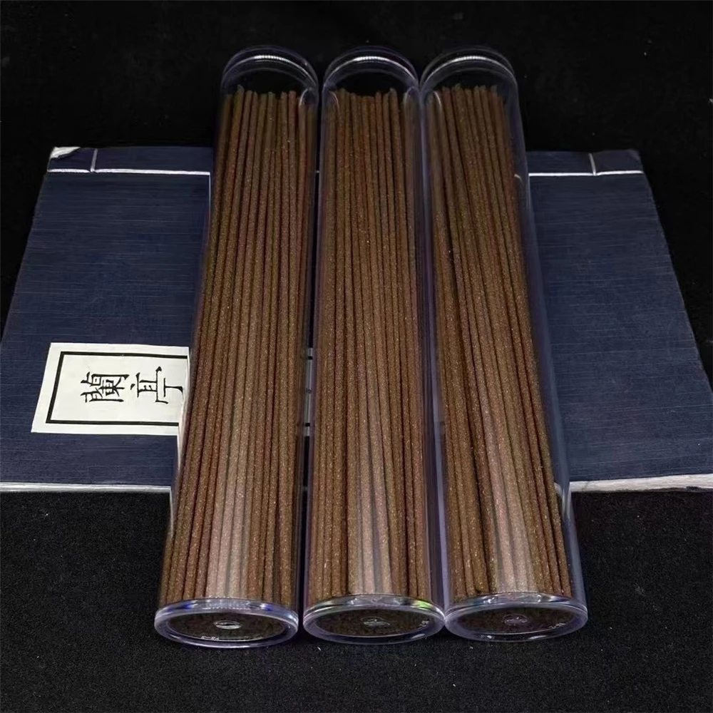 Picture 4: Natural Tiger-Patterned Kyara Agarwood Handmade Incense Sticks,Additive-Free Kyara Handmade Incense,Aromatherapy Fragrance,Oud
