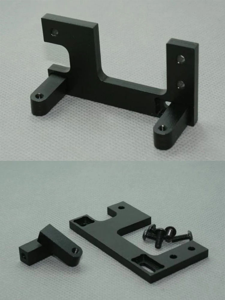 LESU G-6003 For 1/14 Truck Steering Servo Rack Universal Tamiya Tractor Truck Original Girder Hole Upgrade Modification Rc Cars