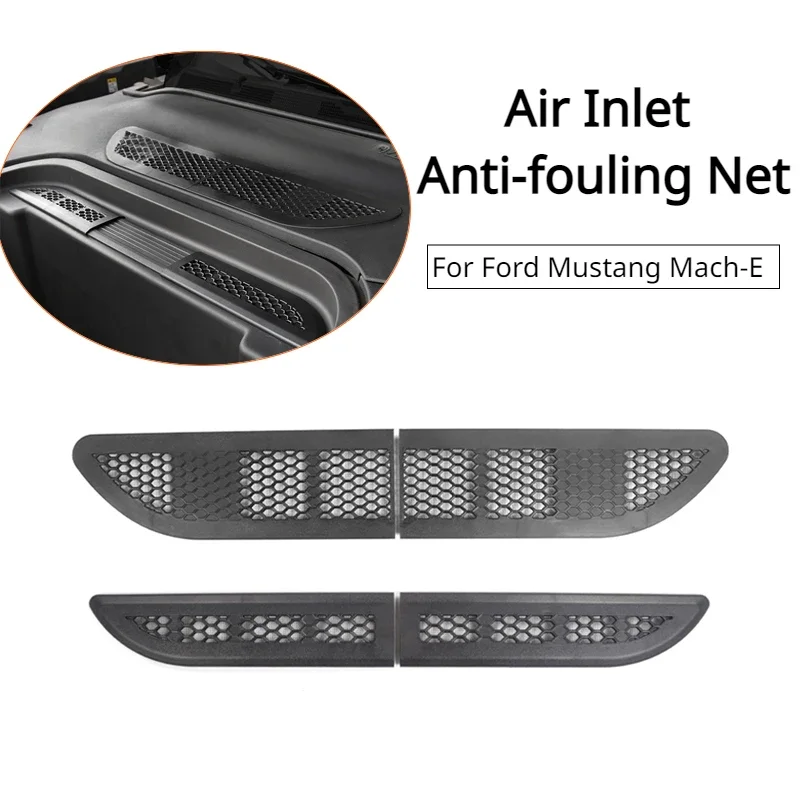 

Insect-proof Net for Ford Mustang Mach-E Air Outlet Head Cover Anti-fouling Net Intake Grille Air Inlet Protective Accessories