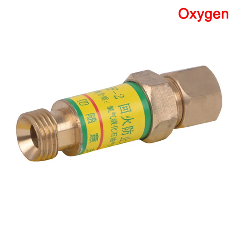 

Oxygen Acetylene Check Valves Flash Back Arrestor for Pressures Reducer Cutting Torch FU