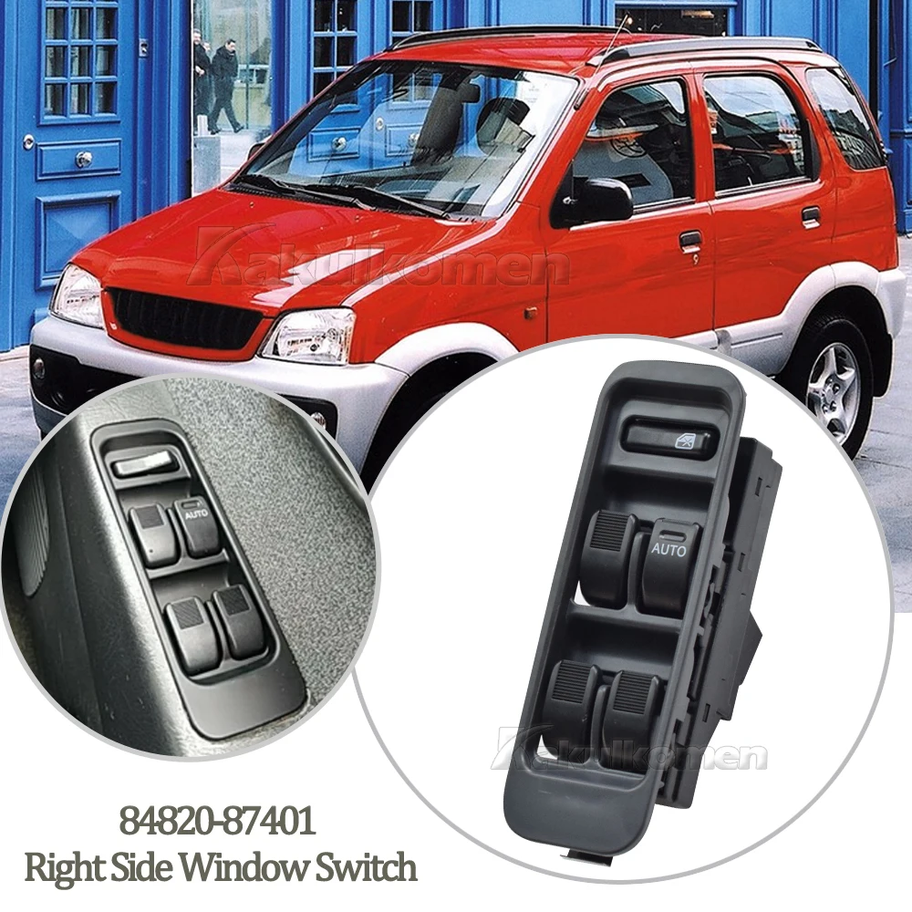 OEM 84820-87401 Car power window lift switch RHD for DAIHATSU SIRION TERIOS SERION YRV 84820-972011 84820-B5010