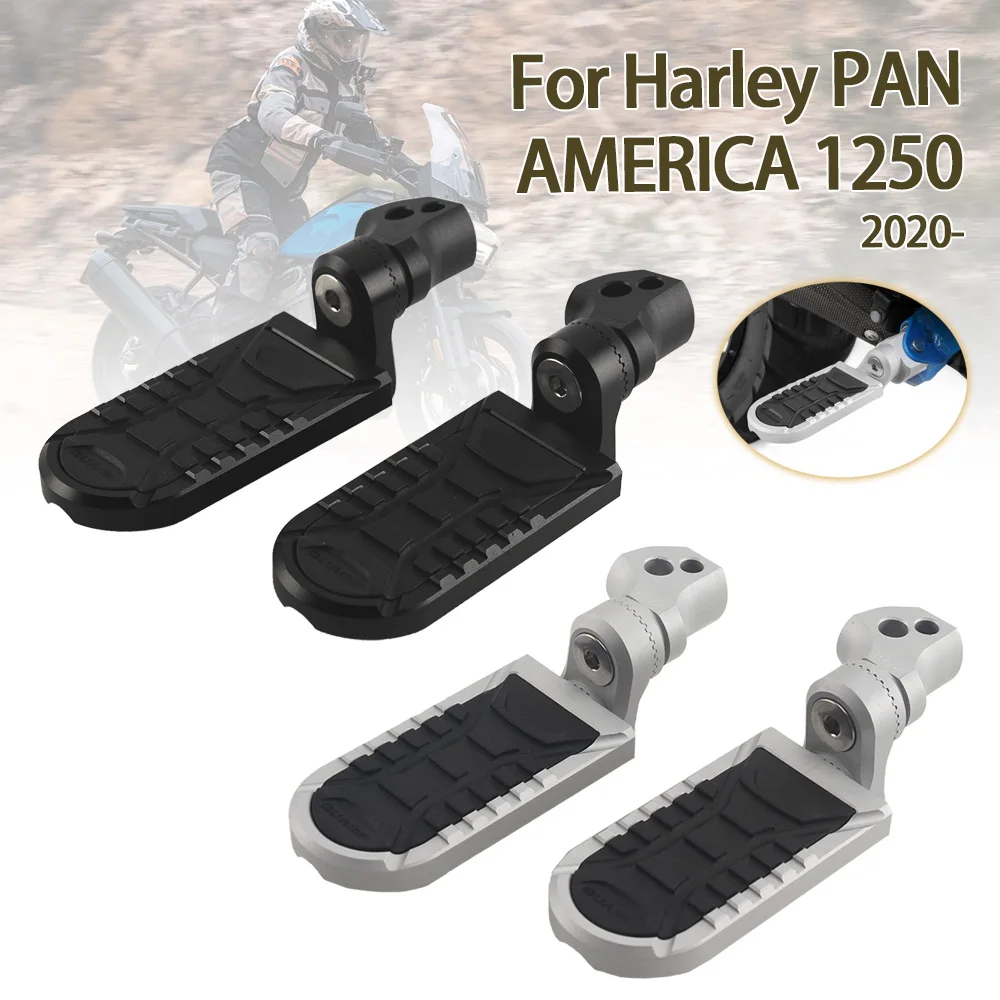 

For Harley PAN AMERICA 1250 Special Motorcycle Rear Footrest Adjustable Extend Lowering Foot Pegs Rotatable FootPegs Rest
