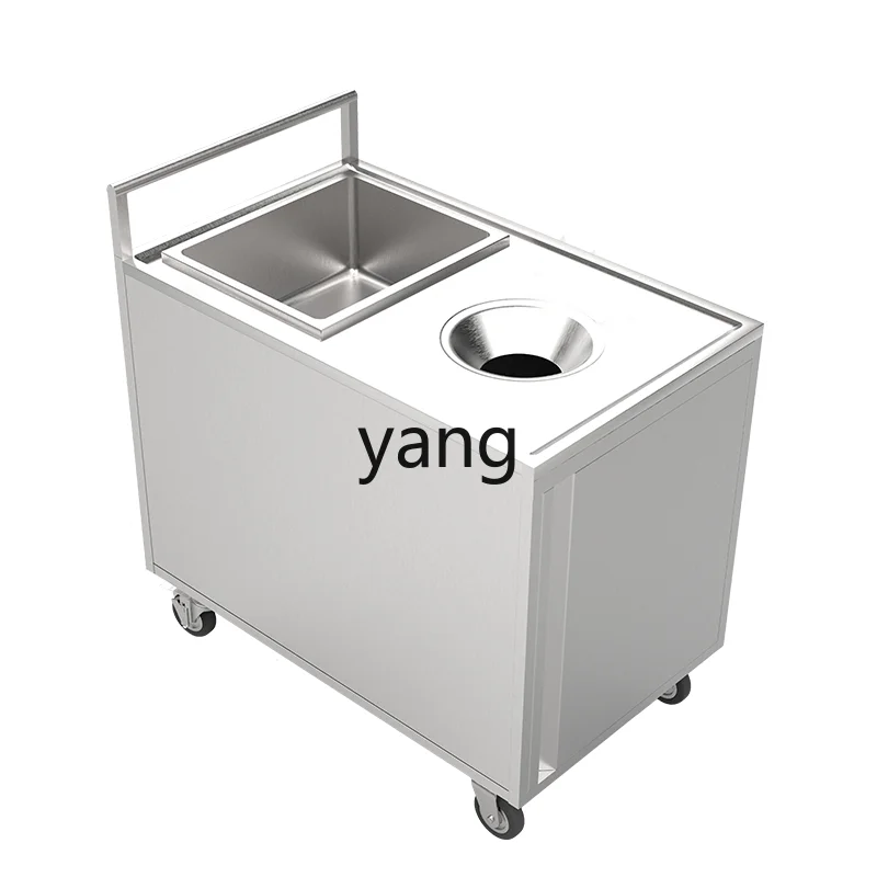 

LH stainless steel dining cart dual-purpose cart canteen swill recycling storage cart