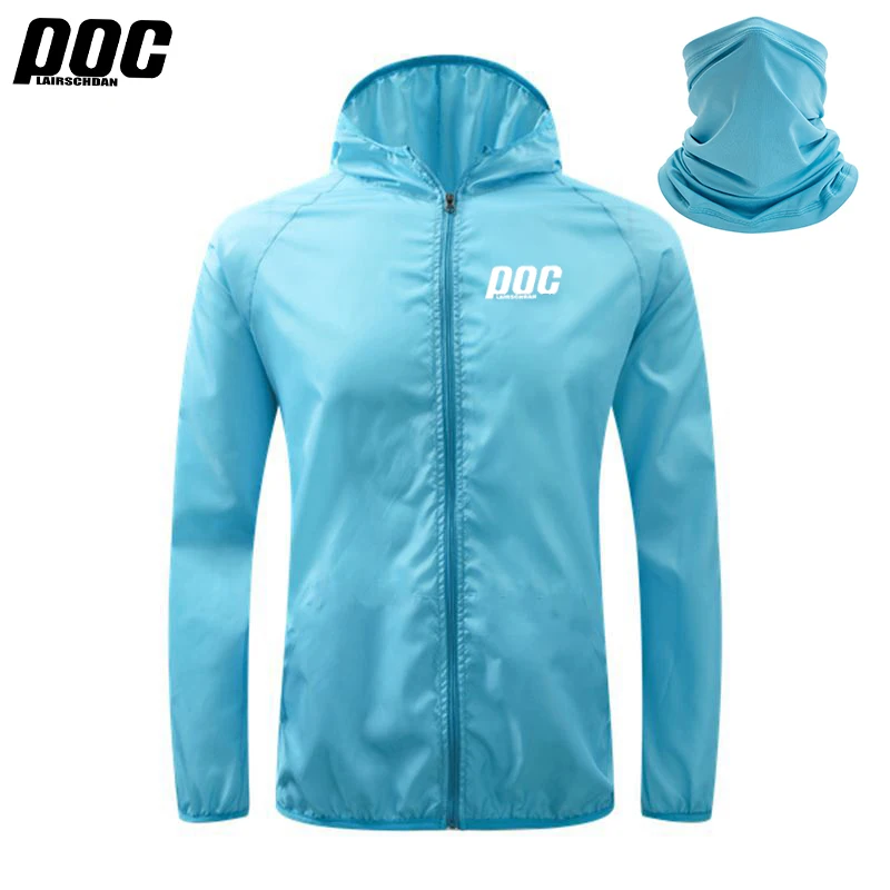 

LairschDan Poc Men's Mountain Bike Breathable Clothing MTB Polyester Waterproof Jacket Motercycle Downhill Jaqueta De Ciclismo