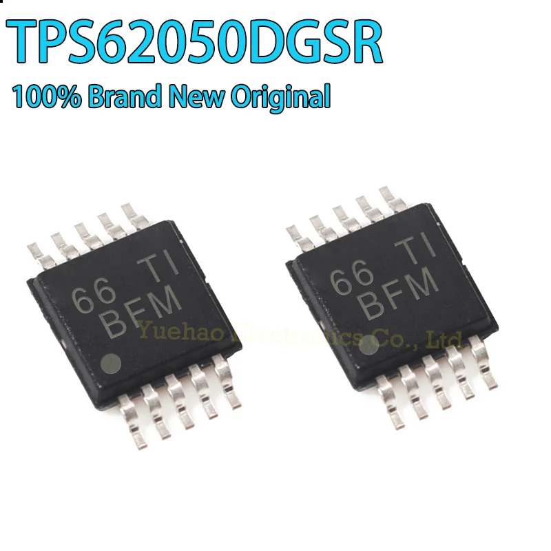 TPS62050 TPS62050DGSR 62050 New Original MCU VSSOP-10 IC Chip