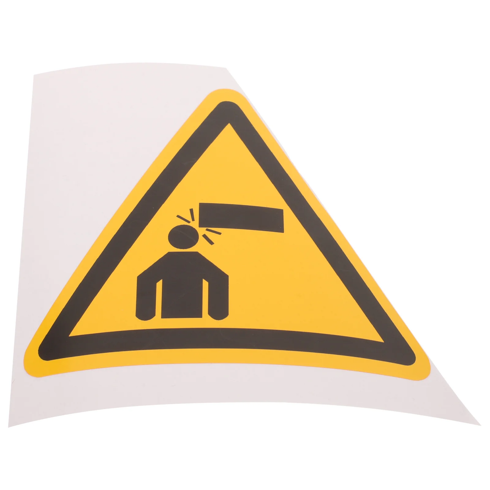 

Warning Sign Decal Watch Your Head Low Clearance Caution Sticker For Parking Lots Warehouses Traffic