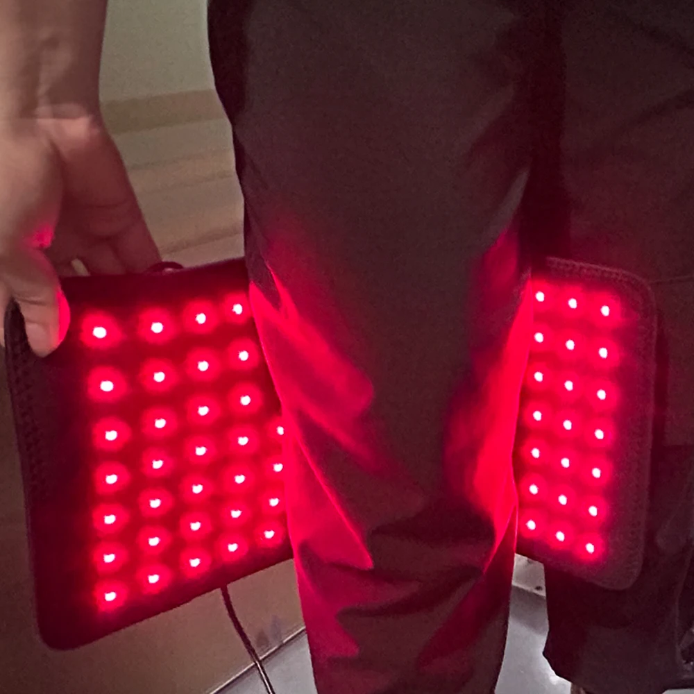 

Red Light Therapy Belt Infrared LED Relax Devices for Body Back Knee Hands Feet Relief Portable 660nm 850nm Light Pad