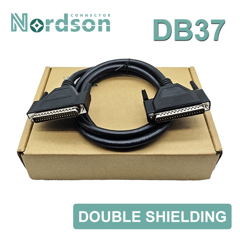 

Pure Copper DB37 Double Shielding Data Extension Cable 37Pin Male To Female To Male Printer Cable Industrial Pure Copper Pins