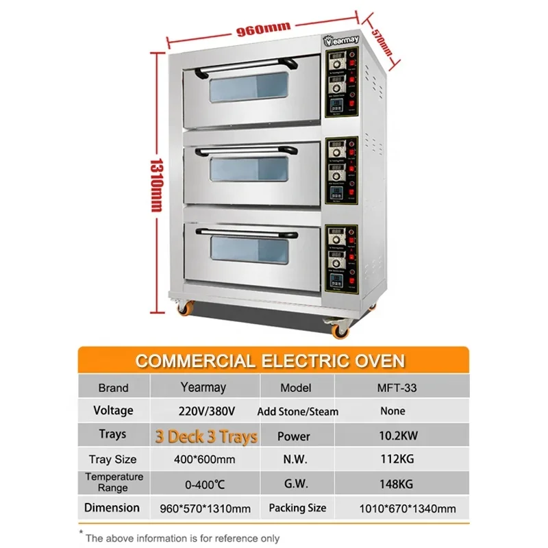 High Quality Electric Oven Built in Oven With Timer Functions Household Oven