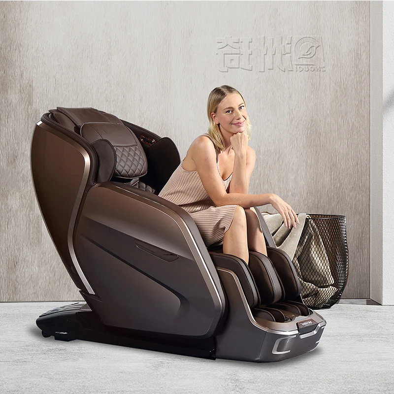 

Массажное кресло шиацу всего тела, воздушный компрессор, вибрационный массажер для спины, электрическое массажное кресло из искусственной кожи