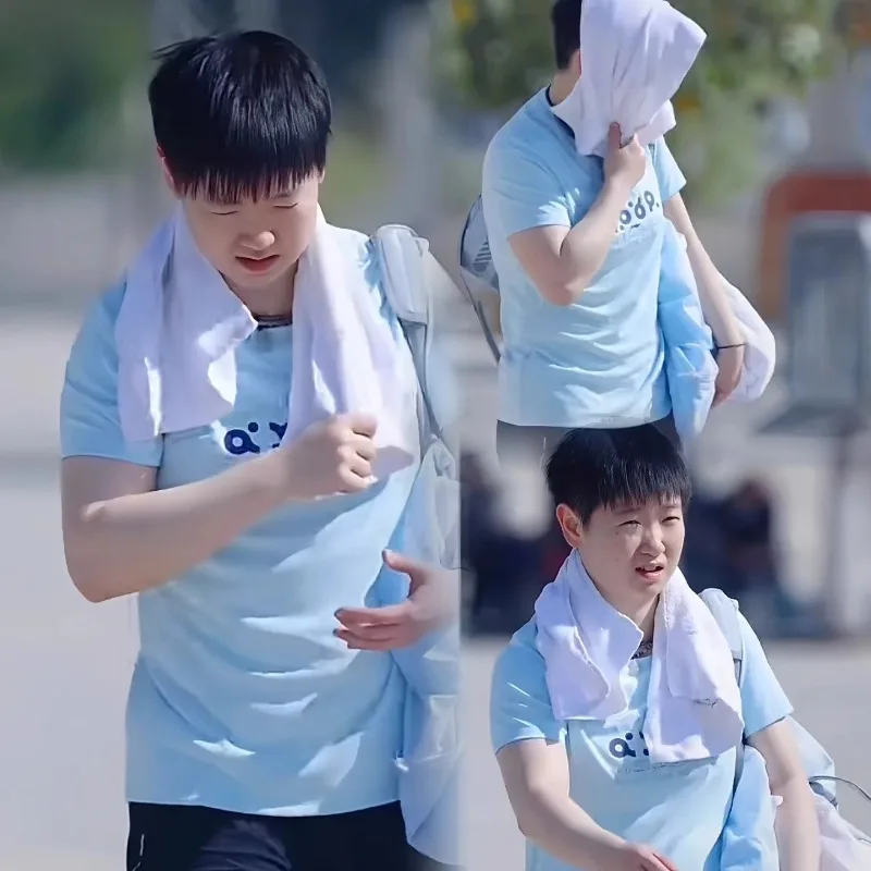 Li Ning Ping Pong Culture Shirt New Casual Short sleeved T-shirt Training Clothes Sun Yingsha Same Sports Shirt - Image 2