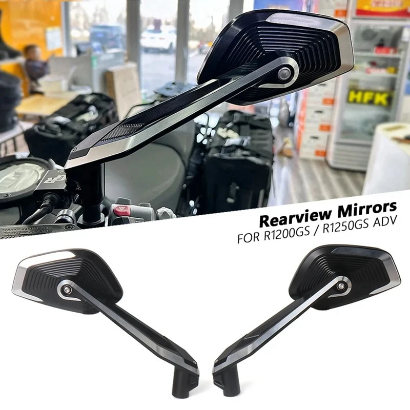 Motorcycle Rearview Mirror Universal For BMW R1250GS F850GS ADVENTURE S1000XR S1000R F900R F900XR G310GS