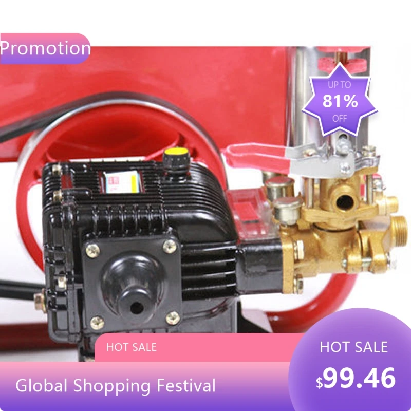 

080040803Electric high-pressure Spray motor, 220 V, Frame Type For Fruit tree, Water pump, Piston Motor For Garde