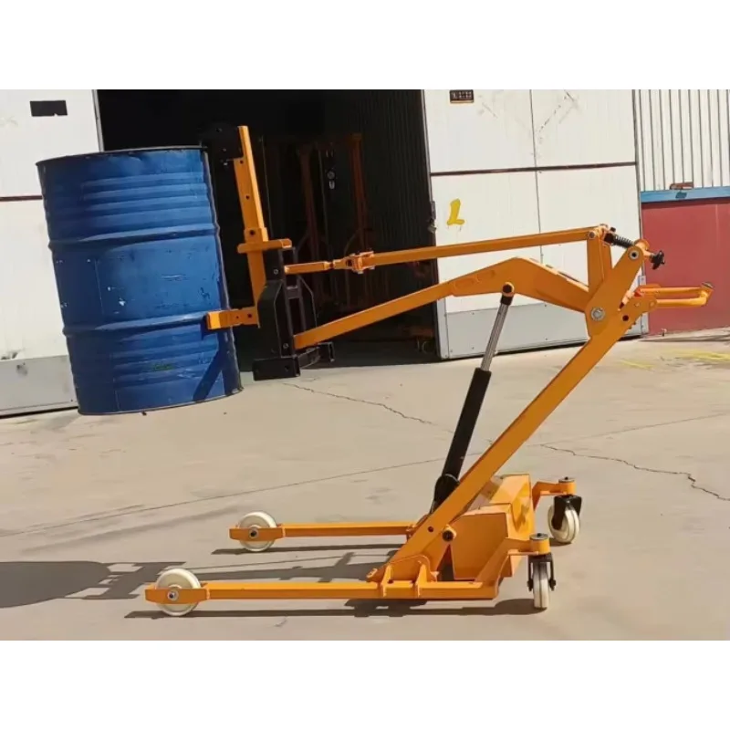 2024 hot sale 500kg  Curved Arm Pallet Truck Manual Forklift oil Crank