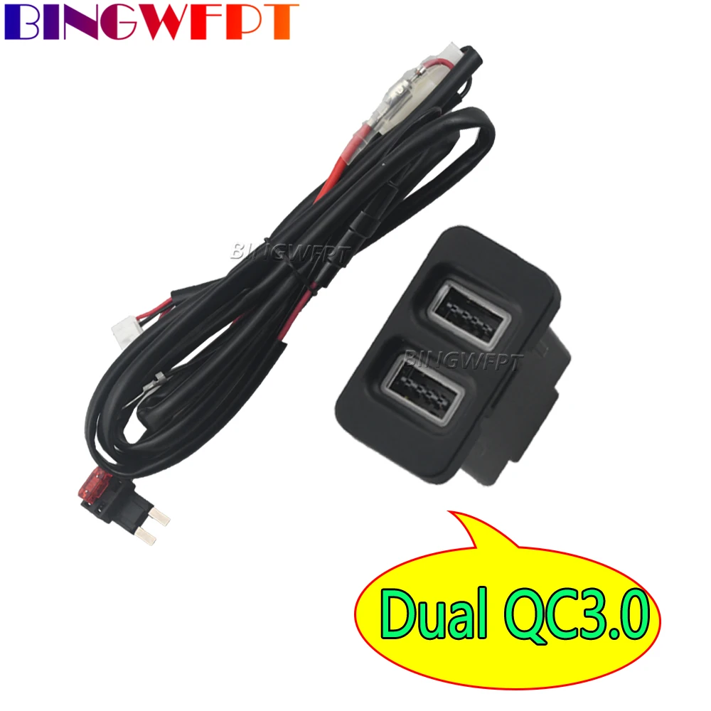 USB-C PD QC3.0 Car USB Charger Fast Charging Socket 12V Power Outlet for Haval H6 2015 2016 2017 2018 2019 2020 Adapter